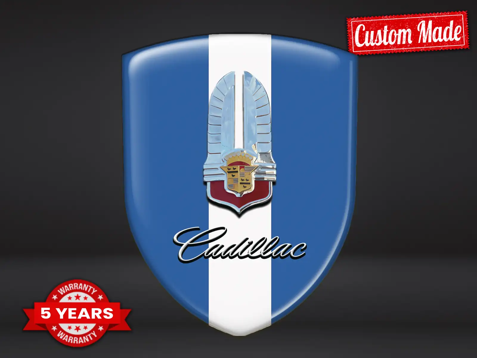 Cadillac Autocollants Vitre Arrière Max Pro Durable Stylés ST